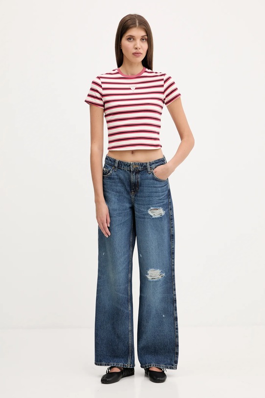 Guess Originals t-shirt W5GI57.J1314 beżowy AW25