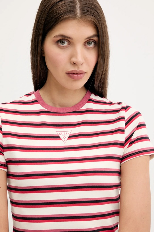 Guess Originals t-shirt beżowy W5GI57.J1314