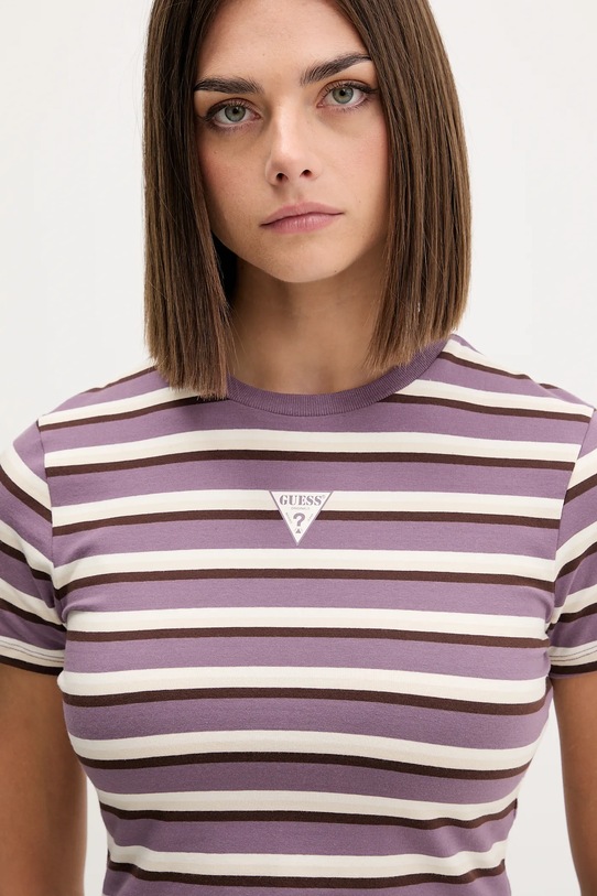 Guess Originals t-shirt fioletowy W5GI57.J1314