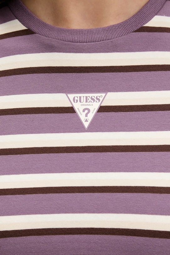 Guess Originals t-shirt W5GI57.J1314 fioletowy