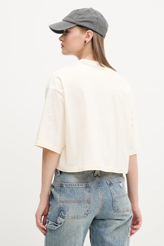 Îmbrăcăminte Guess Originals tricou din bumbac W5GI34.K8HM0 bej