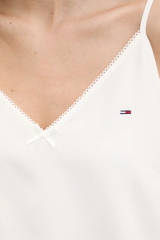 Tommy Jeans bluză DW0DW20604 alb