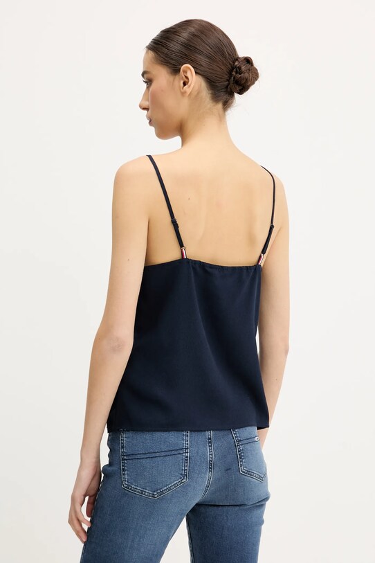 Îmbrăcăminte Tommy Jeans bluză DW0DW20604 bleumarin