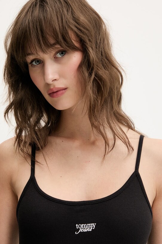 Îmbrăcăminte Tommy Jeans top DW0DW20241 negru