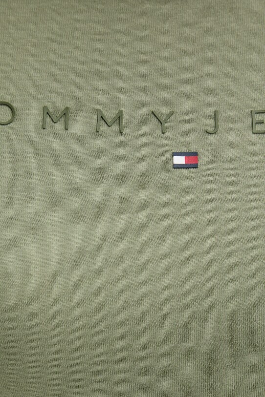 Tommy Jeans tricou din bumbac verde DW0DW20315