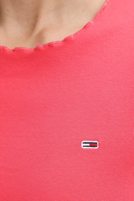 Футболка Tommy Jeans рожевий DW0DW20623
