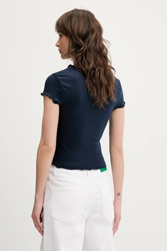 Tommy Jeans tricou DW0DW20623 bleumarin SS25