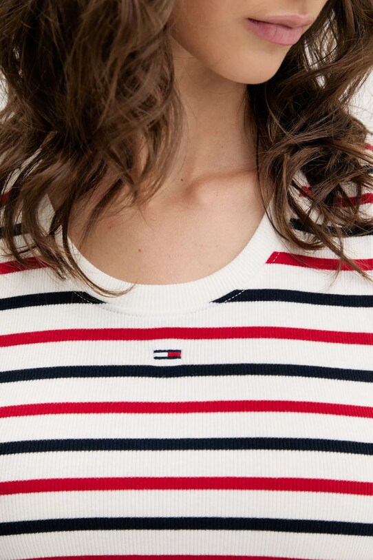 Tommy Jeans top DW0DW20673 biały
