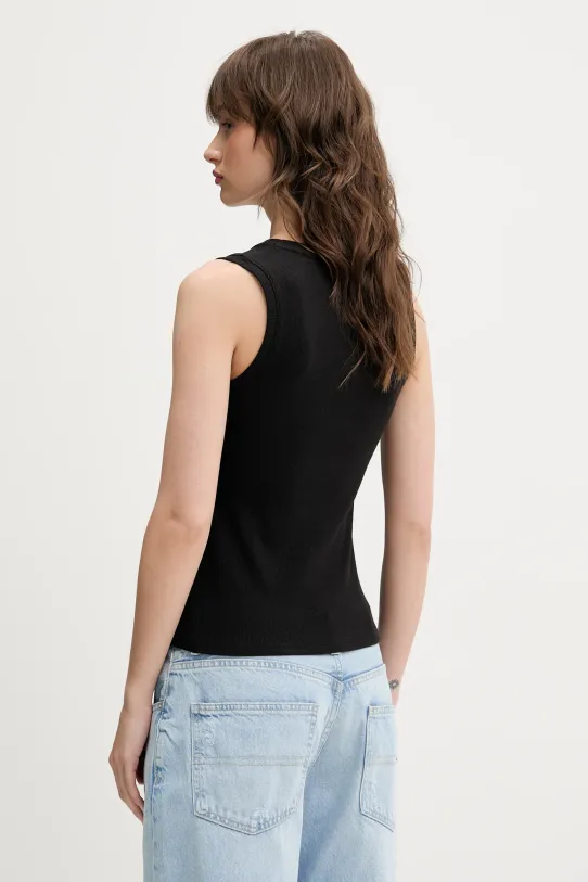 Top Tommy Jeans DW0DW20673 črna SS25