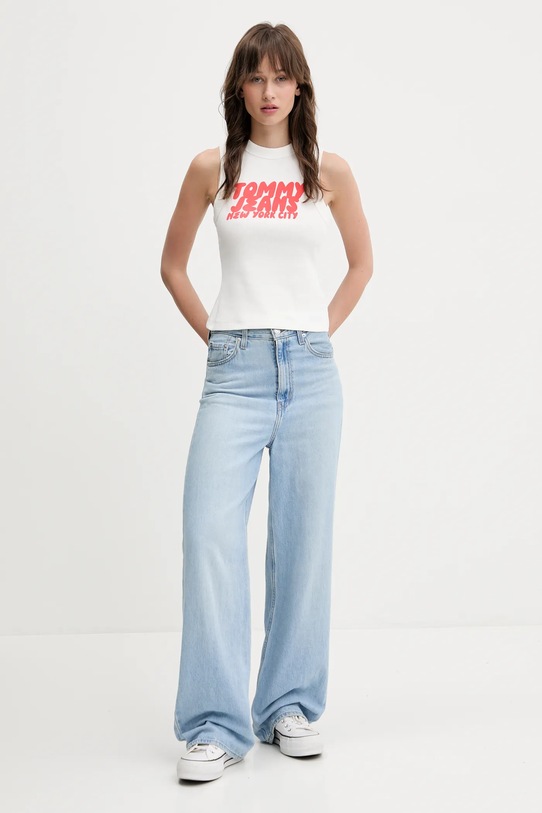 Топ Tommy Jeans DW0DW21339 білий SS25