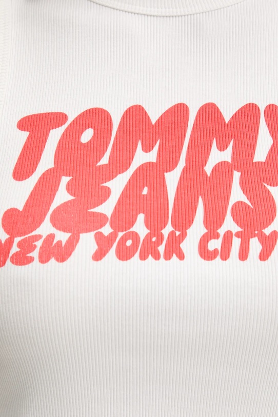 Tommy Jeans top DW0DW21339 alb