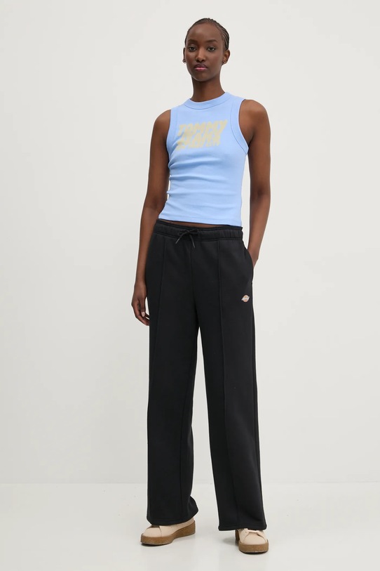 Top Tommy Jeans DW0DW21339 modrá SS25