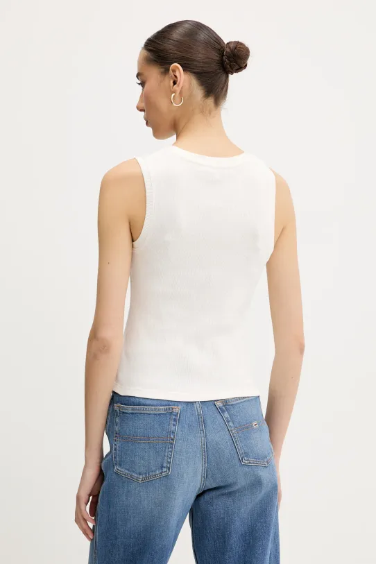 Abbigliamento Tommy Jeans top in cotone DW0DW21369 beige