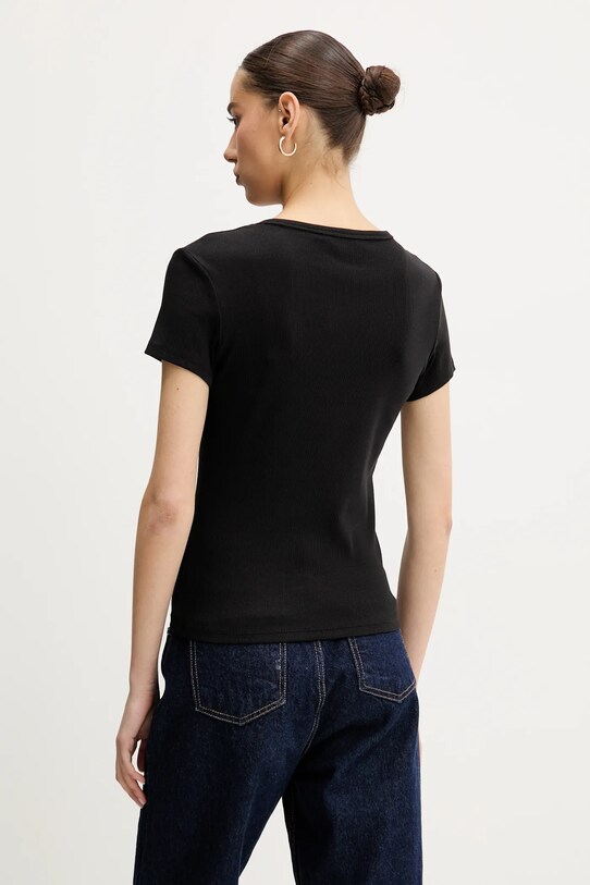 Tommy Jeans tricou 2-pack negru DW0DW21430