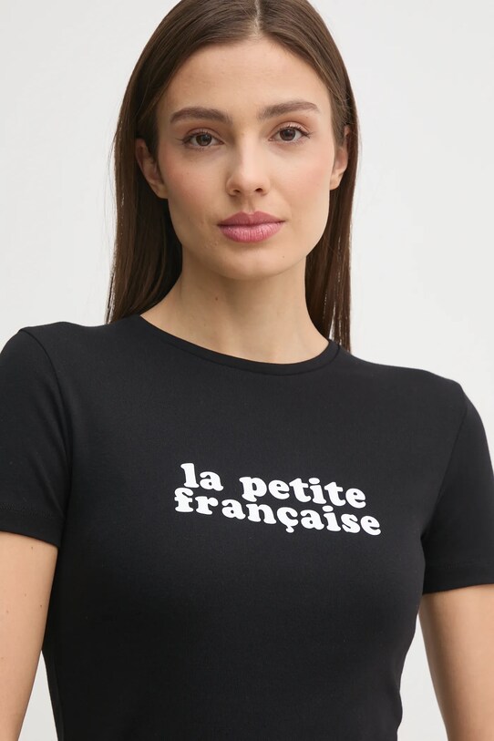 Хлопковая футболка La Petite Française LPF PFLPF чёрный