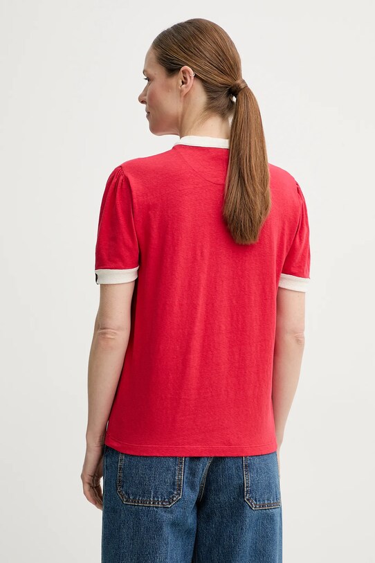 Odzież Bally t-shirt WJE05X czerwony