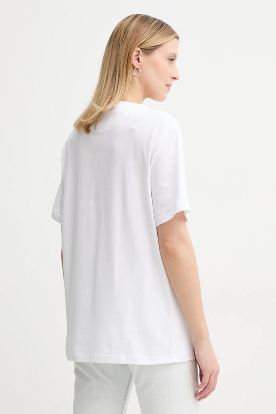 Îmbrăcăminte Bally tricou din bumbac WJE07O alb