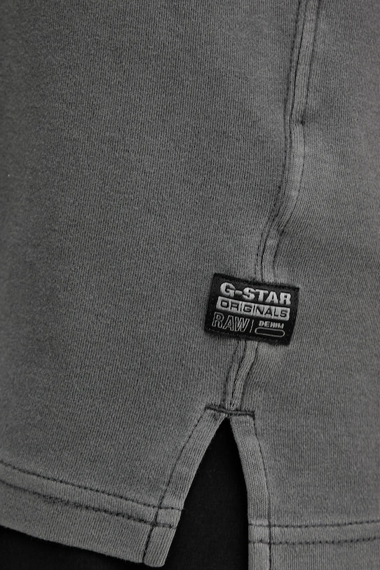 G-Star t-shirt bawełniany D26155.D376 szary