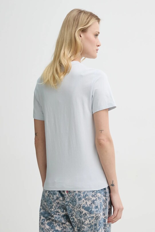 Odzież G-Star t-shirt bawełniany D26062.336 niebieski