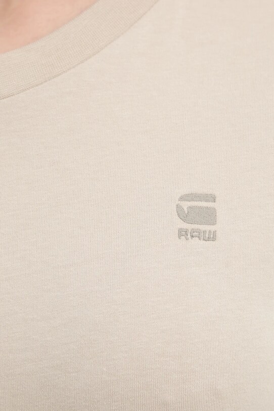 G-Star tricou din bumbac bej D26062.336
