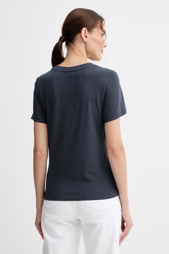 Oblečenie Bavlnené tričko G-Star Raw D26062.336 sivá