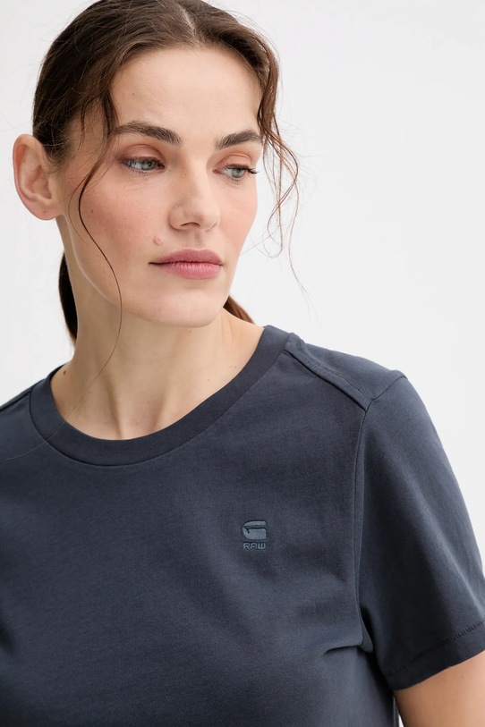 Хлопковая футболка G-Star Raw серый D26062.336