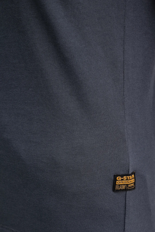Bavlnené tričko G-Star Raw D26062.336 sivá