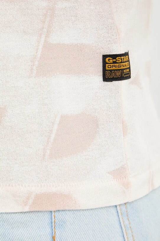 G-Star Raw pamut póló D26066.C565 bézs