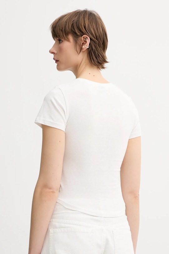 Odzież G-Star t-shirt bawełniany D26072.D601 beżowy