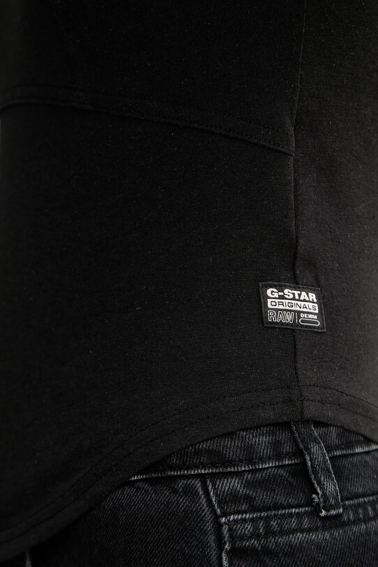 G-Star t-shirt bawełniany D26072.D601 czarny