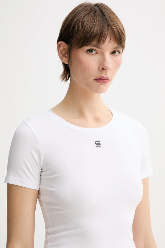 G-Star tricou alb D26446.3310