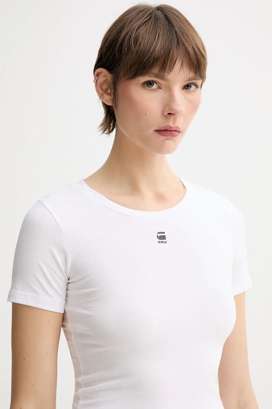 G-Star tricou alb D26446.3310