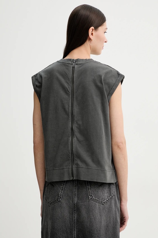 Îmbrăcăminte G-Star top din bumbac D26421.C261 gri