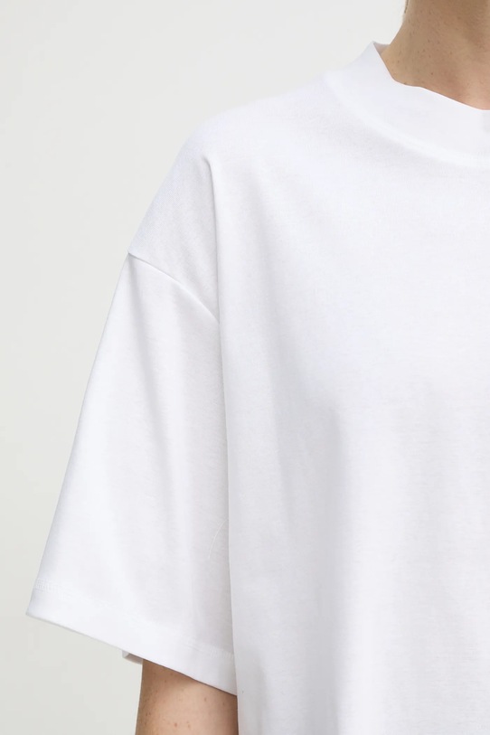 Herskind tricou din bumbac Larsson 5580152 alb