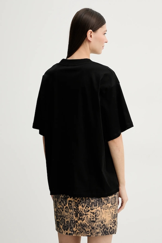 Odzież Herskind t-shirt bawełniany Larsson 5580152 czarny