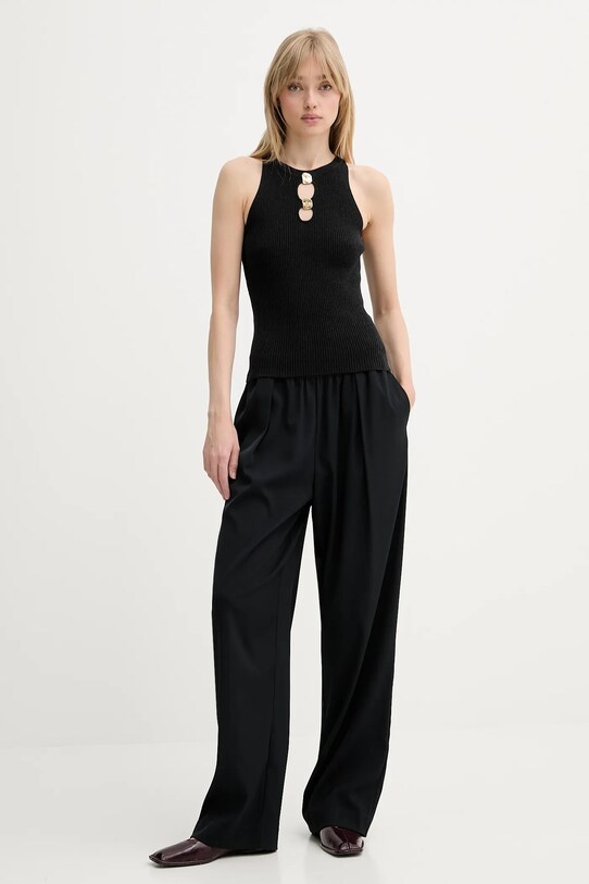 Sessun top 25209018 negru SS25