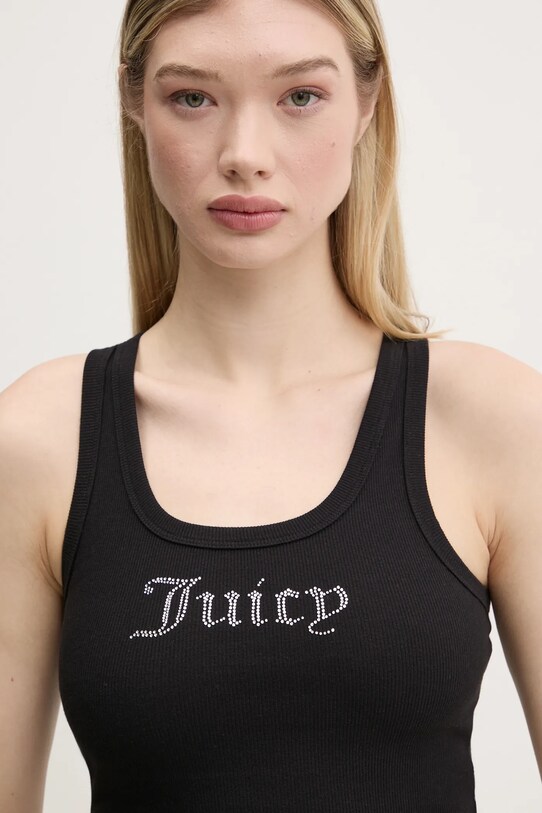 Top Juicy Couture THIN STRAP RACER crna JCWLV125305