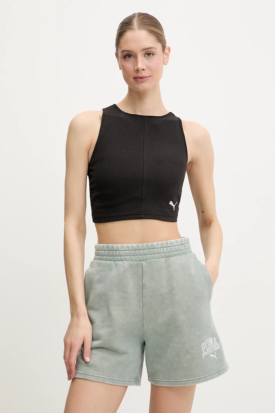 Top Puma nášivka čierna 629765