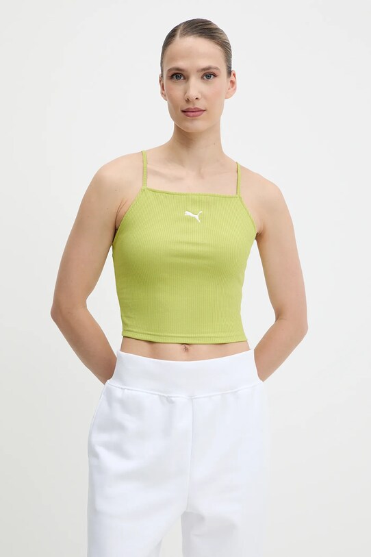 Top Puma nášivka zelená 629771