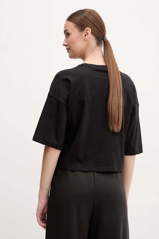 Îmbrăcăminte Puma tricou din bumbac 632337 negru