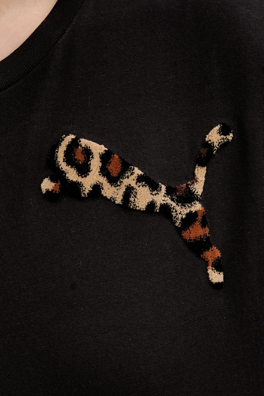 Puma tricou din bumbac 632337 negru