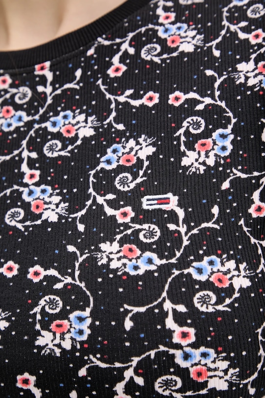 Tommy Jeans tricou DW0DW20625 negru