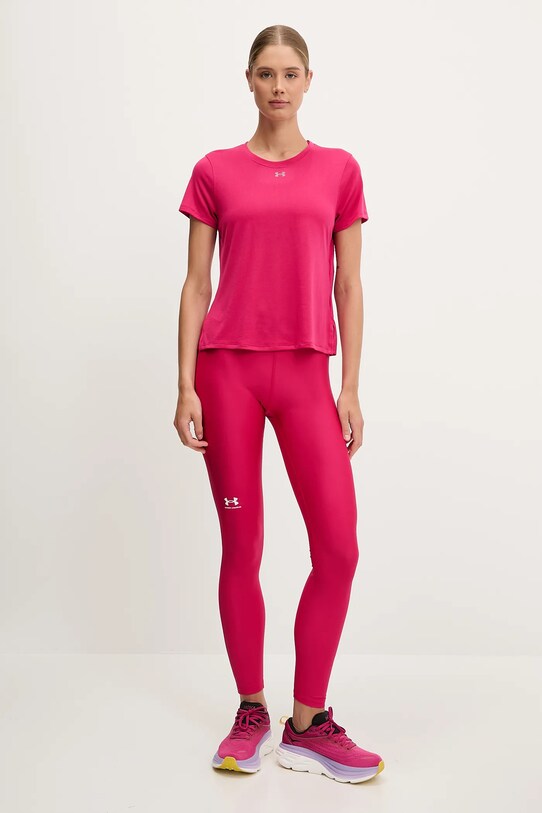 Under Armour t-shirt do biegania 1389606 różowy SS25