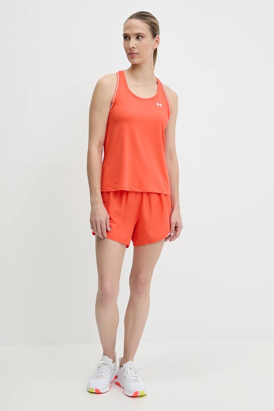 Under Armour top de antrenament Tech Knockout 1389851 portocaliu SS25