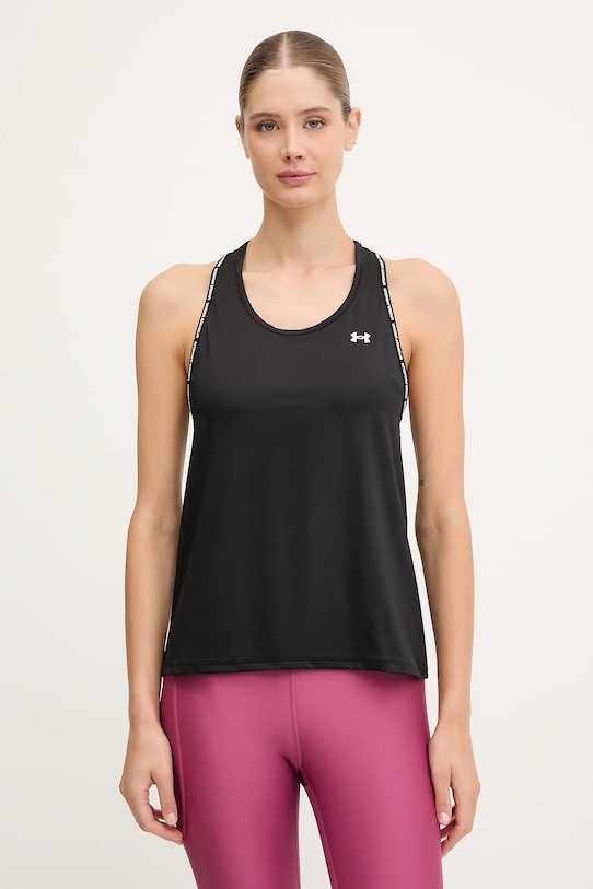 Under Armour top de antrenament Tech Knockout negru 1389851