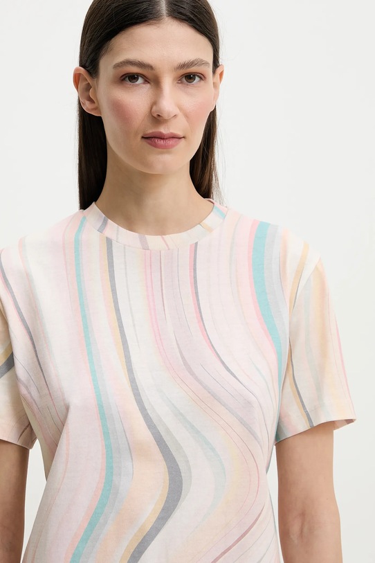 Bavlnené tričko PS Paul Smith viacfarebná W2R.232V.PP5105