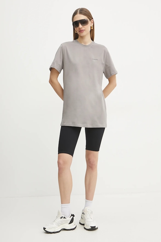 La Mania tricou din bumbac BONI.3 bej SS25