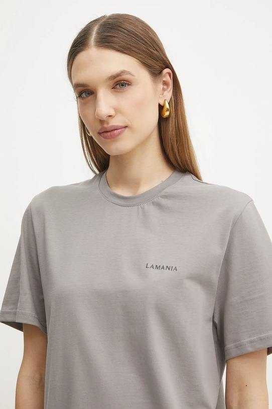 La Mania tricou din bumbac bej BONI.3