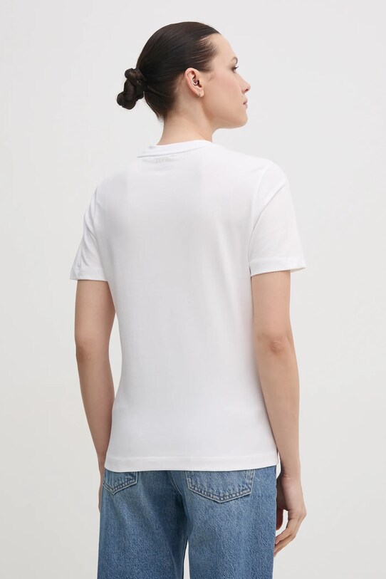 Odzież Red Bull Racing x Pepe Jeans t-shirt bawełniany STANDARD FIT TEE RL500004 biały