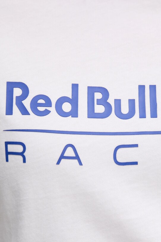 Red Bull Racing x Pepe Jeans t-shirt bawełniany STANDARD FIT TEE RL500004 biały